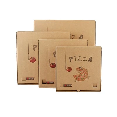 Boîte de carte de couleur de boîte à pizza personnalisée professionnelle de haute qualité