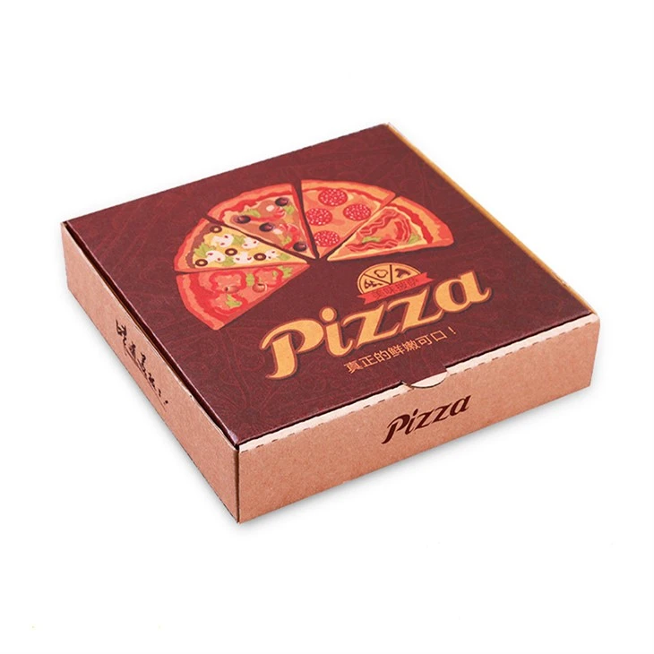 Carton de pizza réutilisable imprimé sur mesure de 12 pouces